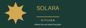 Solara Kitchen dark logo — plant-forward dining in Mount Lawley